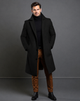 Men's Coat Long | Classic Outerwear