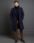 Men's Coat Long | Classic Outerwear