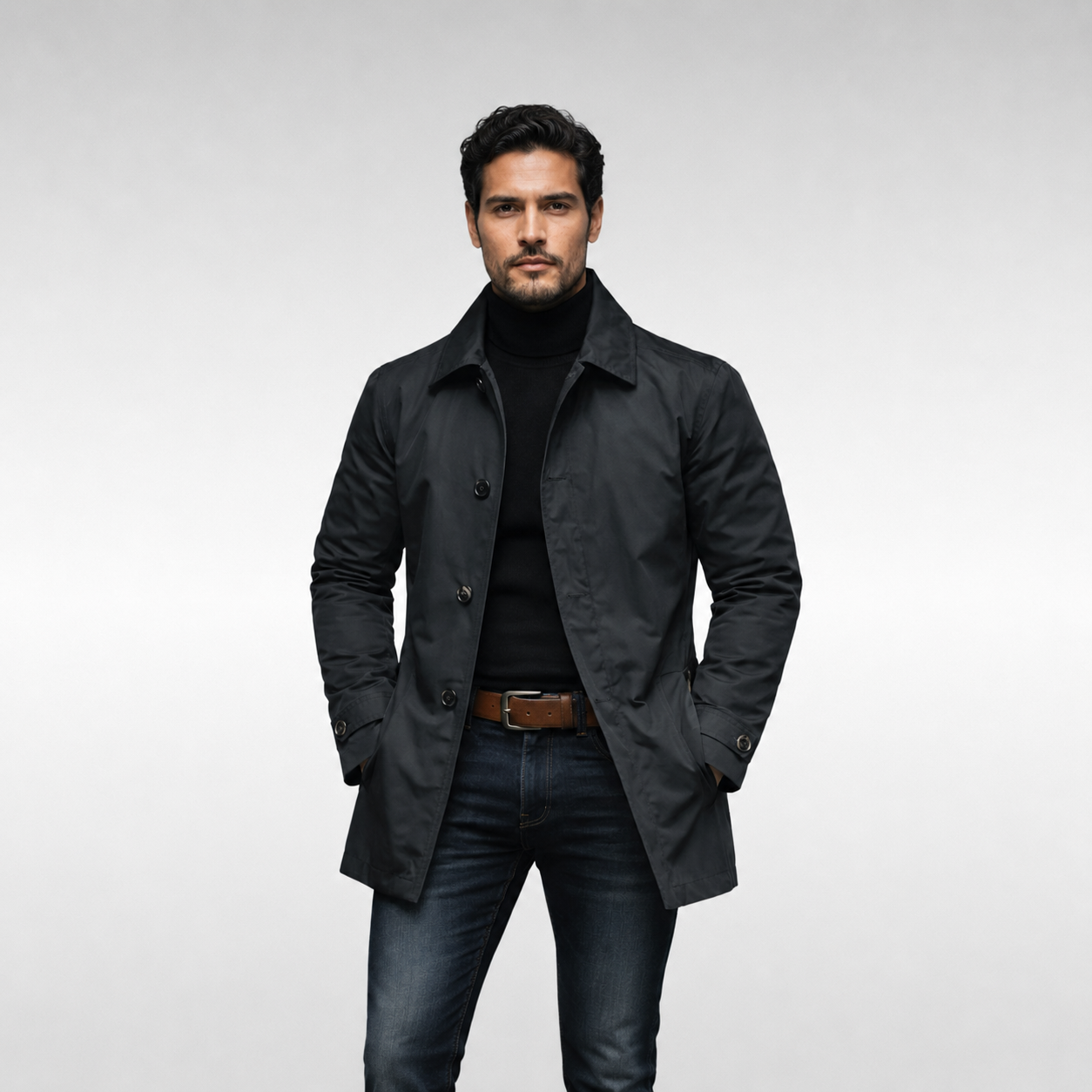 Men's Coat Overcoat Casual | Outerwear