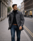 Men's Coat Overcoat Casual | Outerwear