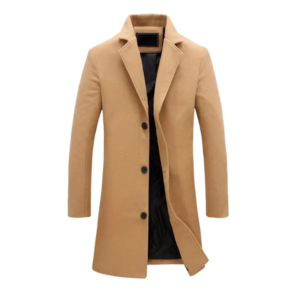 Men's Coat Tailored Overcoat | Winter Wear - Image 2