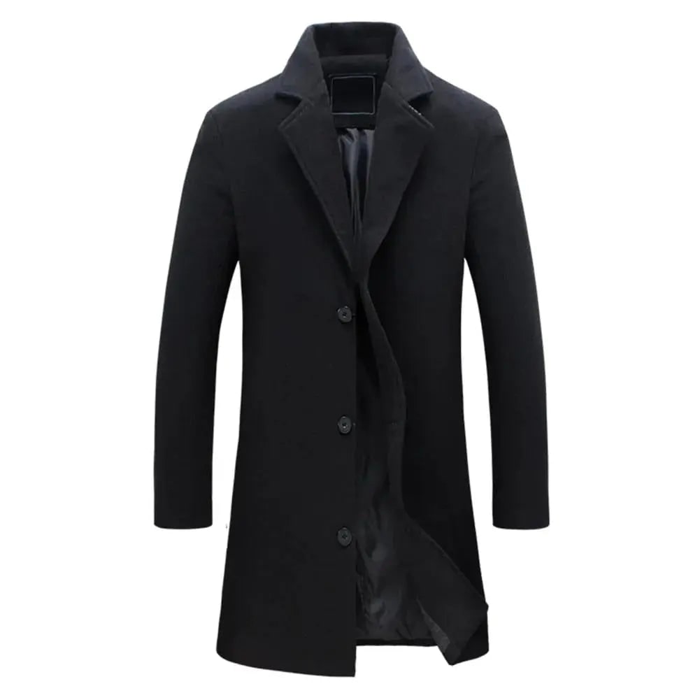 Men's Coat Tailored Overcoat | Winter Wear - Image 4