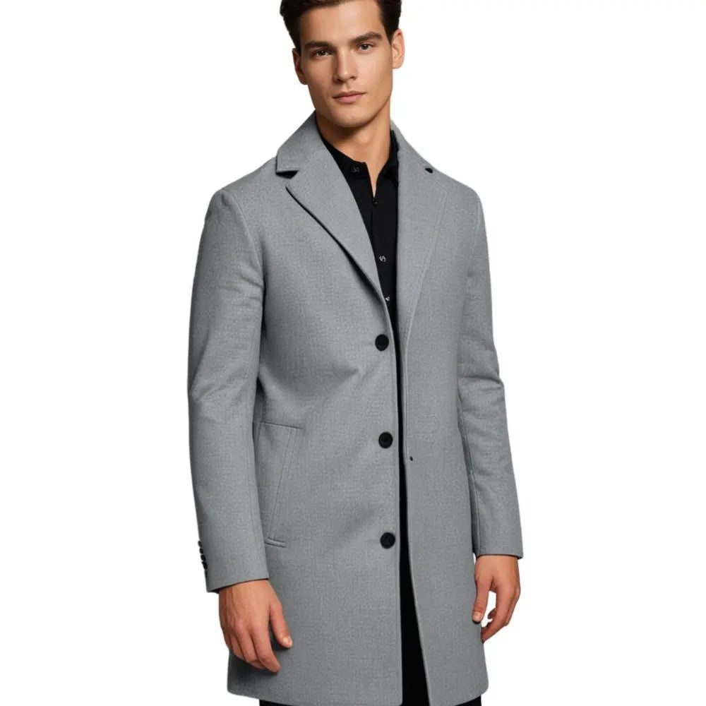 Men's Coat Tailored Overcoat | Winter Wear - Image 5