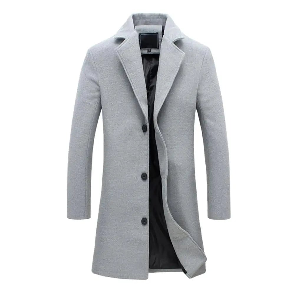 Men's Coat Tailored Overcoat | Winter Wear - Image 6