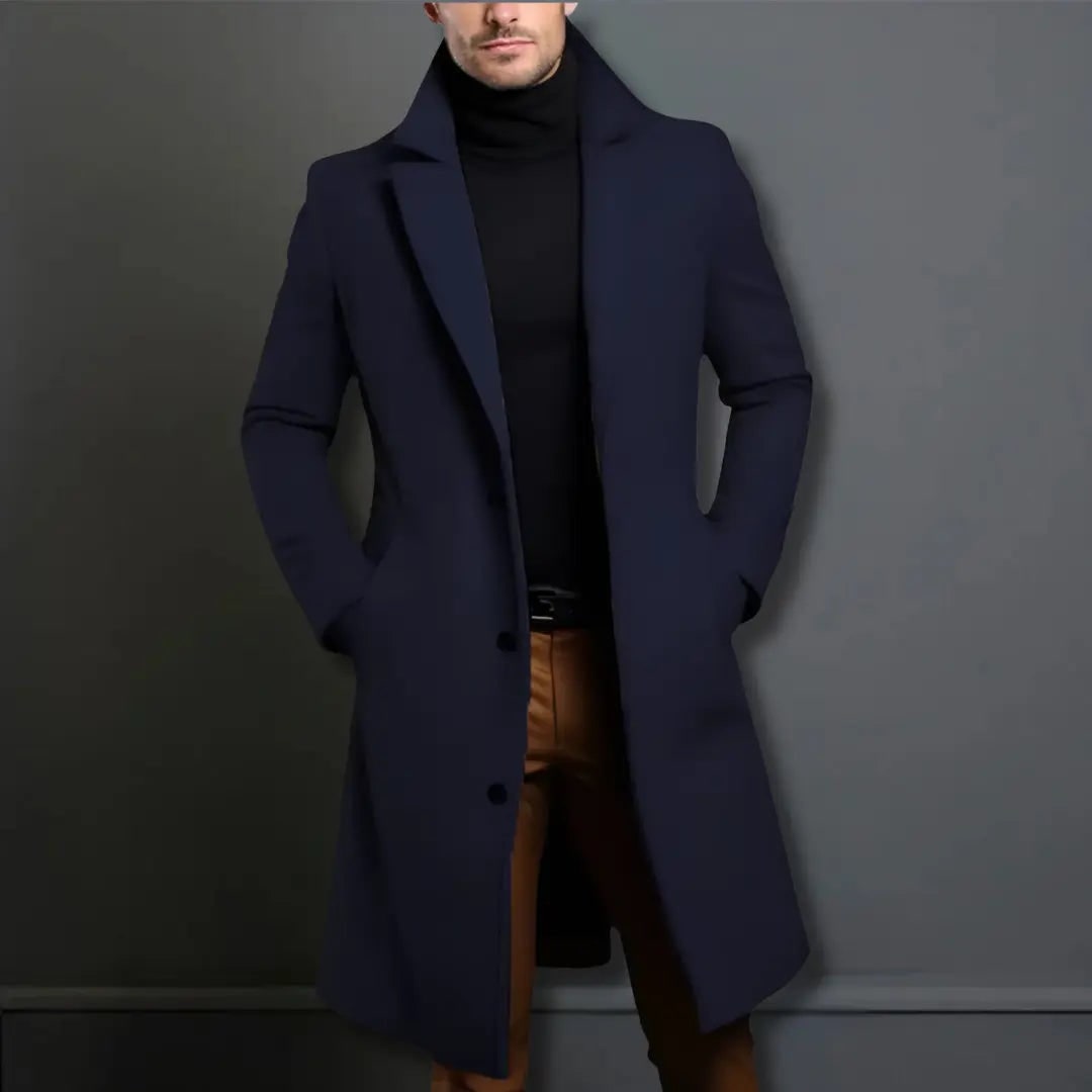 Men's Coat Tailored Overcoat | Winter Wear - Image 7