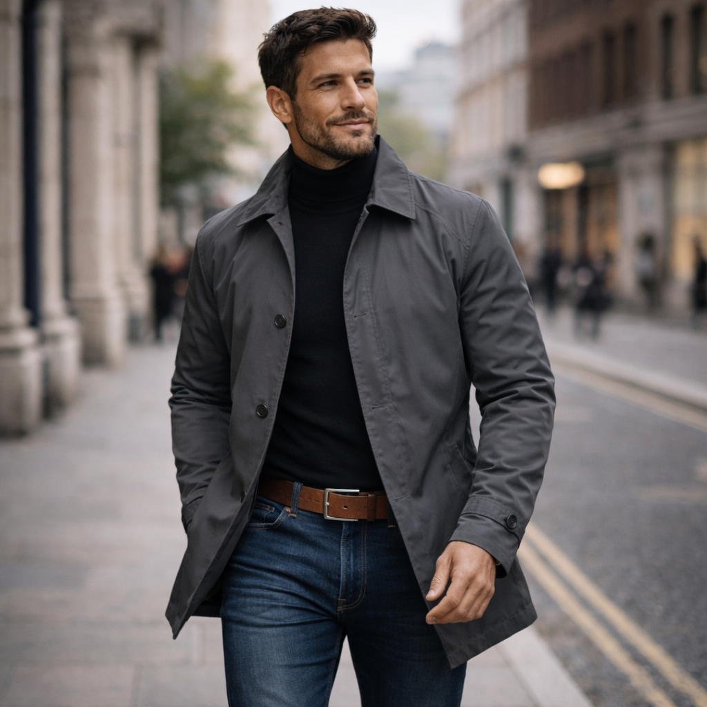 Men's Coat Waterproof Rain Jacket | Outdoor Wear - Image 5