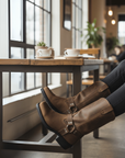 Men's Western Boots Harness Durable | Outdoor Adventure - Image 3
