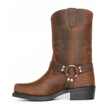 Men's Western Boots Harness Durable | Outdoor Adventure - Image 8