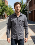 Wade | Refined Casual Men’s Shirt for Cooler Seasons