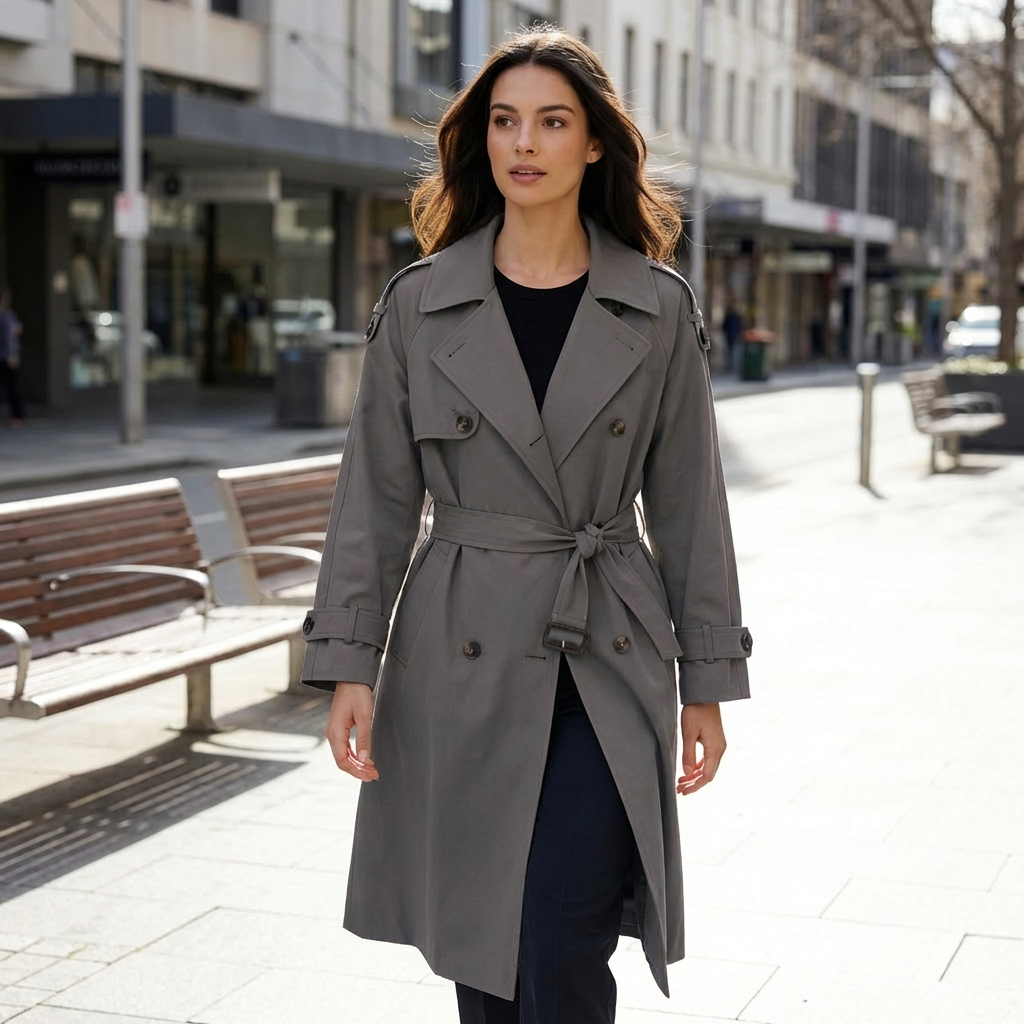 Hazel | Übergroße Damen-Trenchcoats für geschichtete Looks