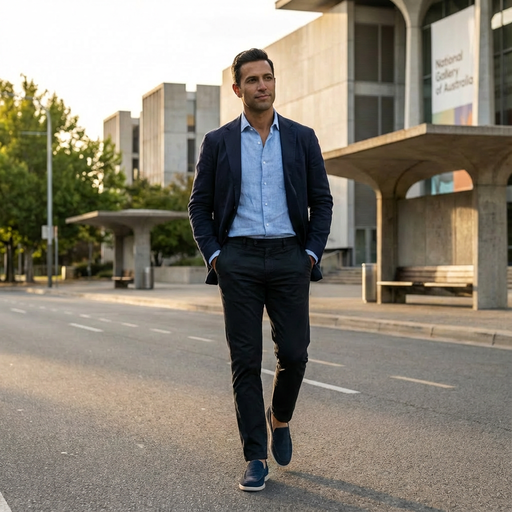 Oliver | Black Loafers for Men