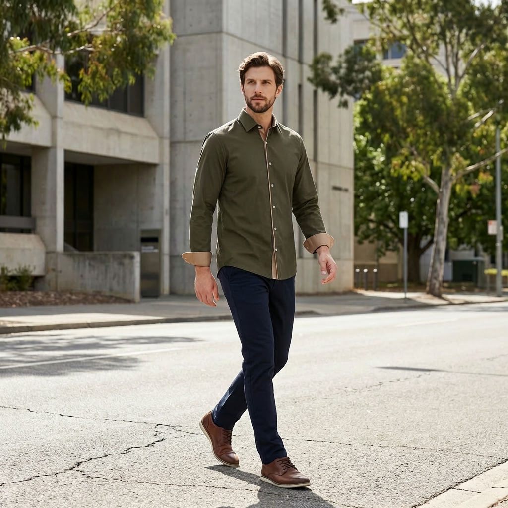 Patrick | Seasonal Classic Men’s Shirt for Cool Days