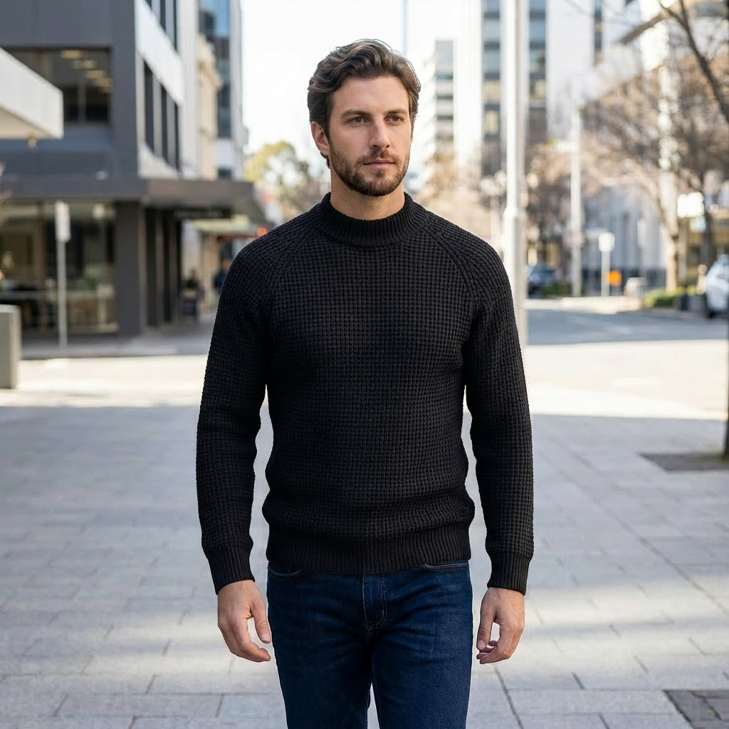 Lyle | Cable Knit Men’s Sweater for Timeless Style