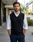 Bailey | Elegante gestrickte Herrenweste mit feinem Design