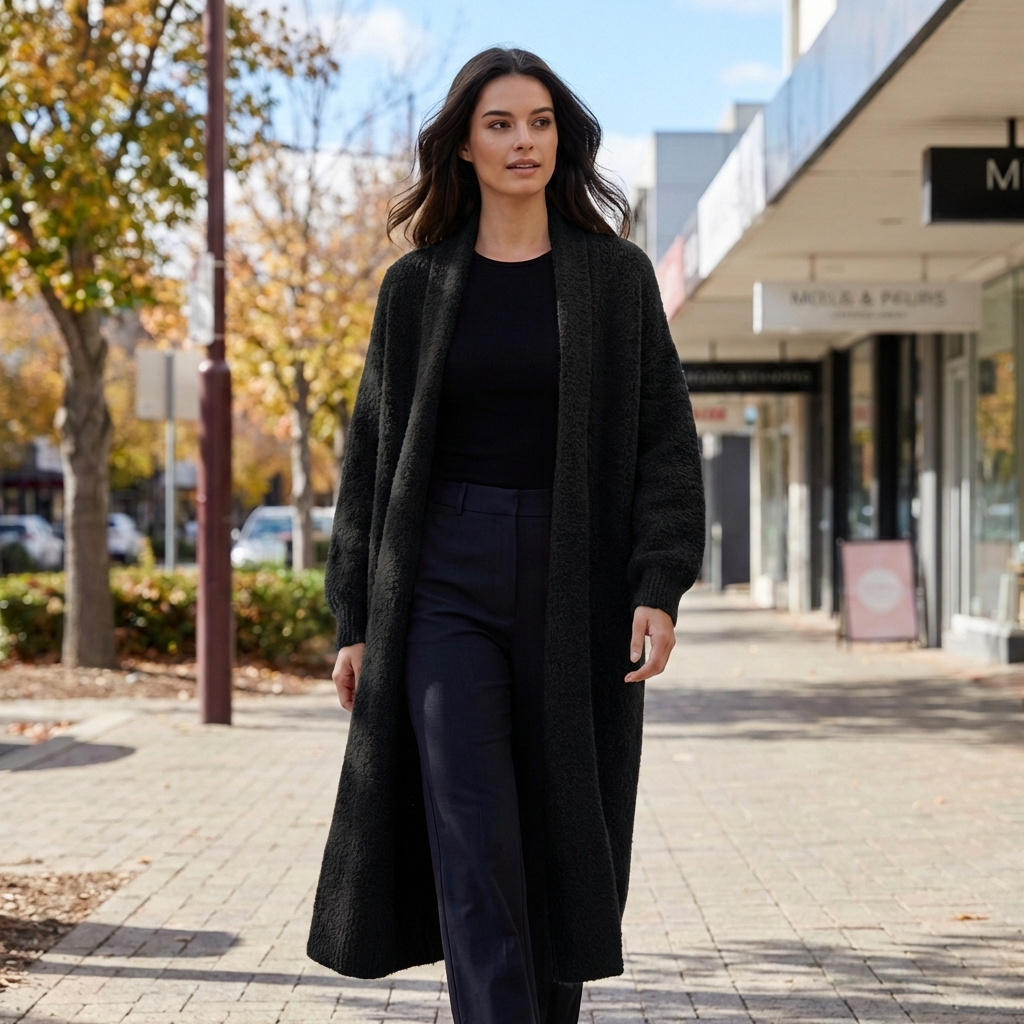 Emma | Women's Long Cardigan for Effortless Layering