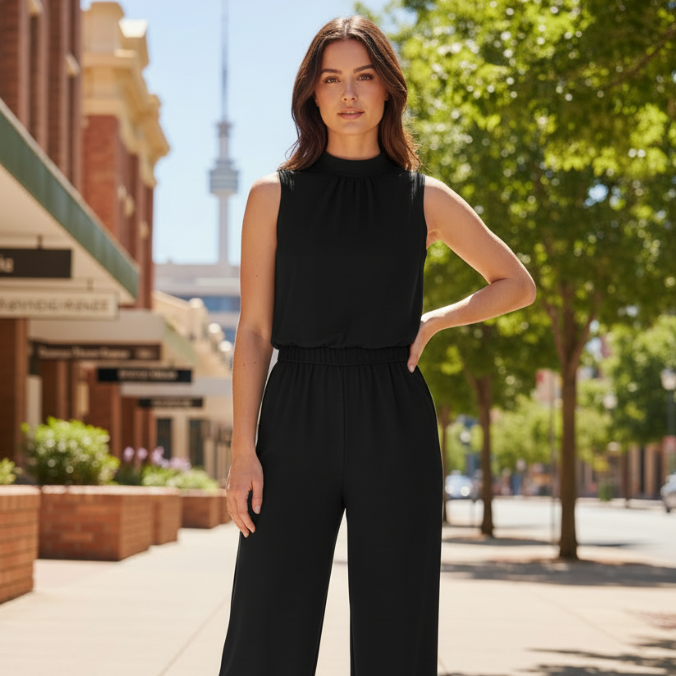 Serena | Wide Leg Women’s Jumpsuit with Elegant Flow