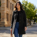 Harper | Klassische Damen-Trenchcoats mit tailliertem Schnitt