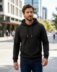 Lachlan | Waffle Knit Men’s Hoodie for Everyday Comfort