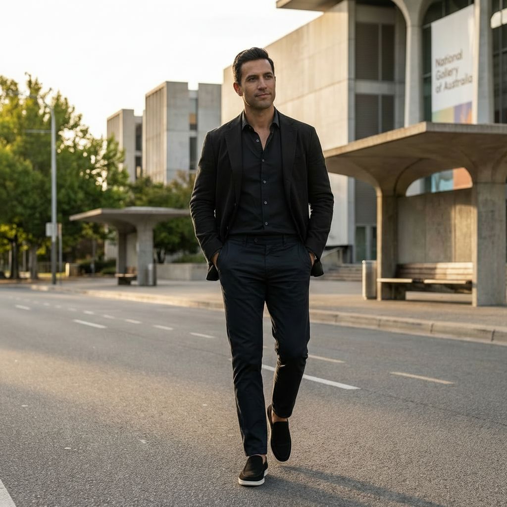 Oliver | Black Loafers for Men