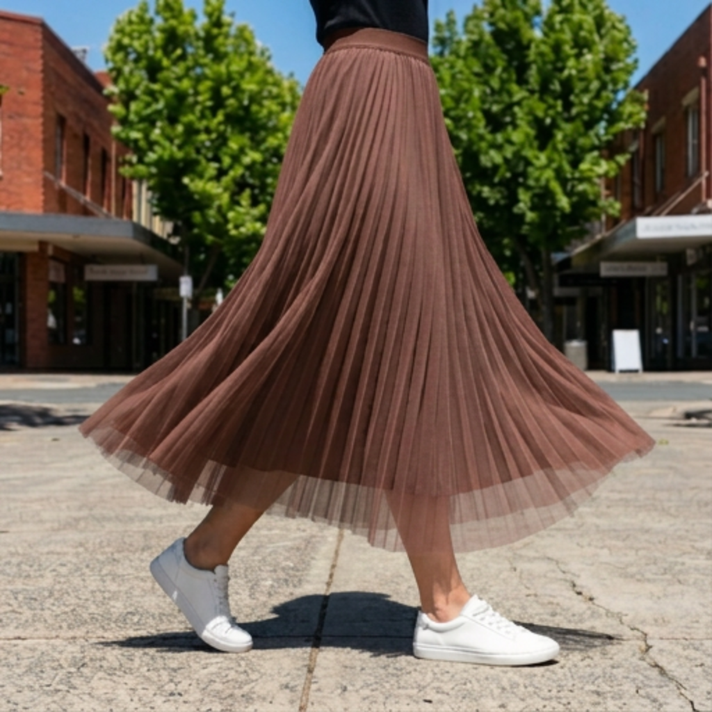 Isabelle | Longline Maxi Women’s Skirt for Timeless Style