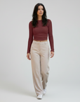 Odessa | Casual Crop Women’s Tops for Relaxed Wear