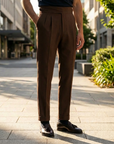 Blake | High-Waisted Pleated Men’s Trouser