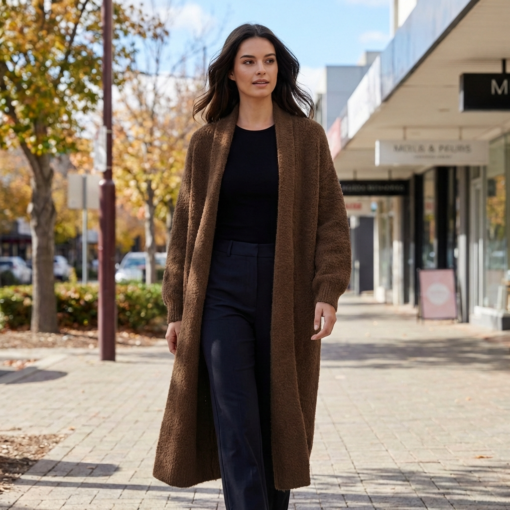 Emma | Women's Long Cardigan for Effortless Layering