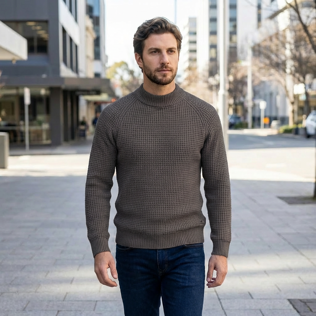 Lyle | Cable Knit Men’s Sweater for Timeless Style