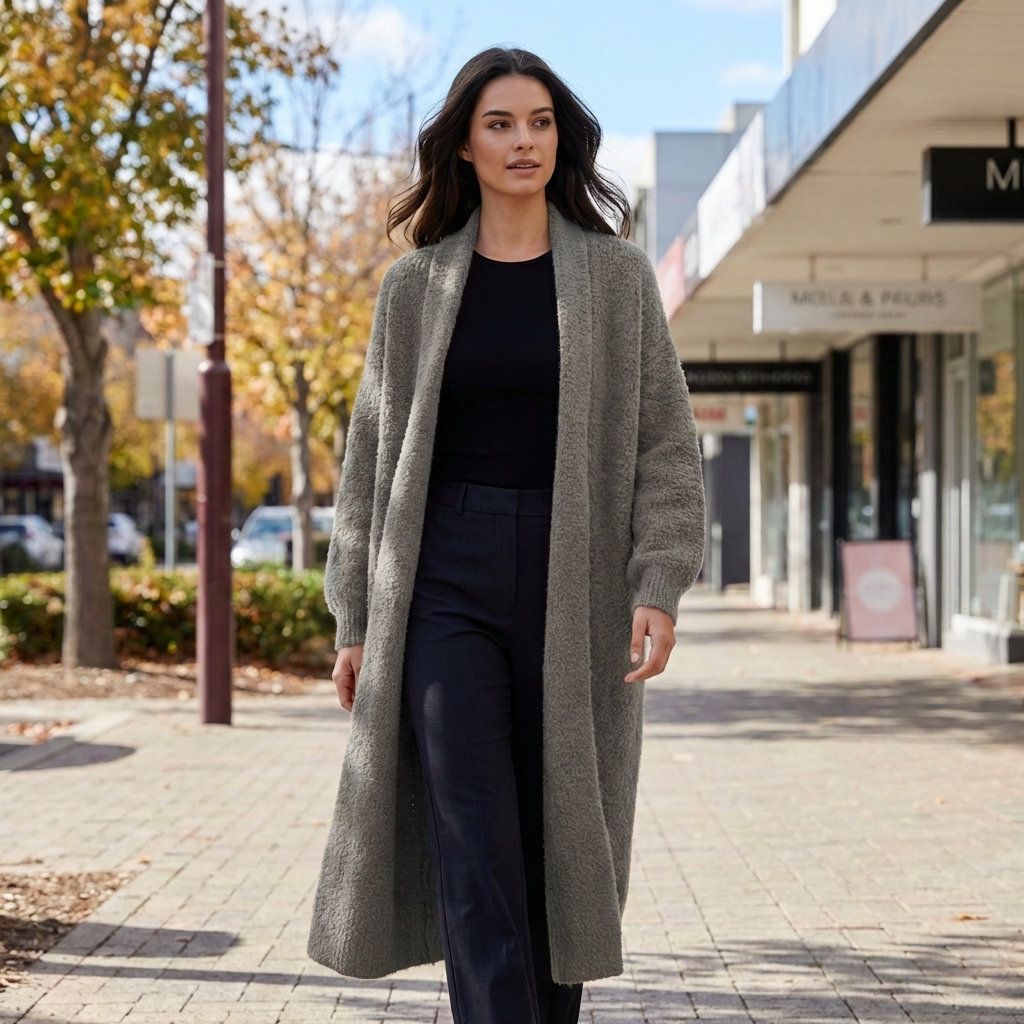 Emma | Women's Long Cardigan for Effortless Layering