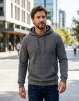 Lachlan | Waffle Knit Men’s Hoodie for Everyday Comfort