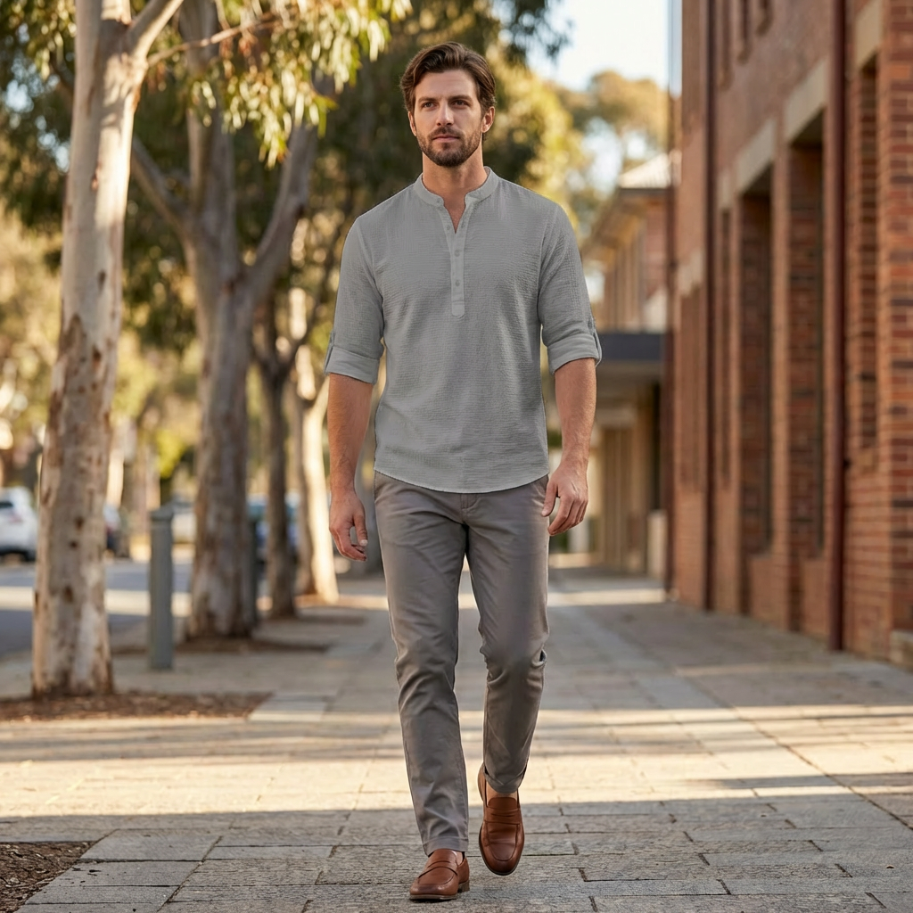 Trevor | Elegant Dress Men’s Shirt with Tailored Finish