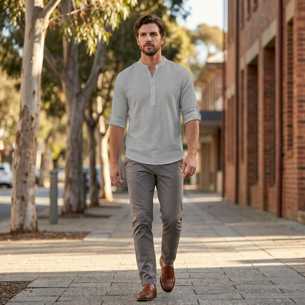 Trevor | Elegant Dress Men’s Shirt with Tailored Finish