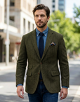 Malcolm | Classic Tweed Inspired Men’s Coat for Timeless Style