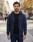 Oscar | Full Zip Men’s Hoodie for Practical Styling