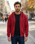 Oscar | Full Zip Men’s Hoodie for Practical Styling