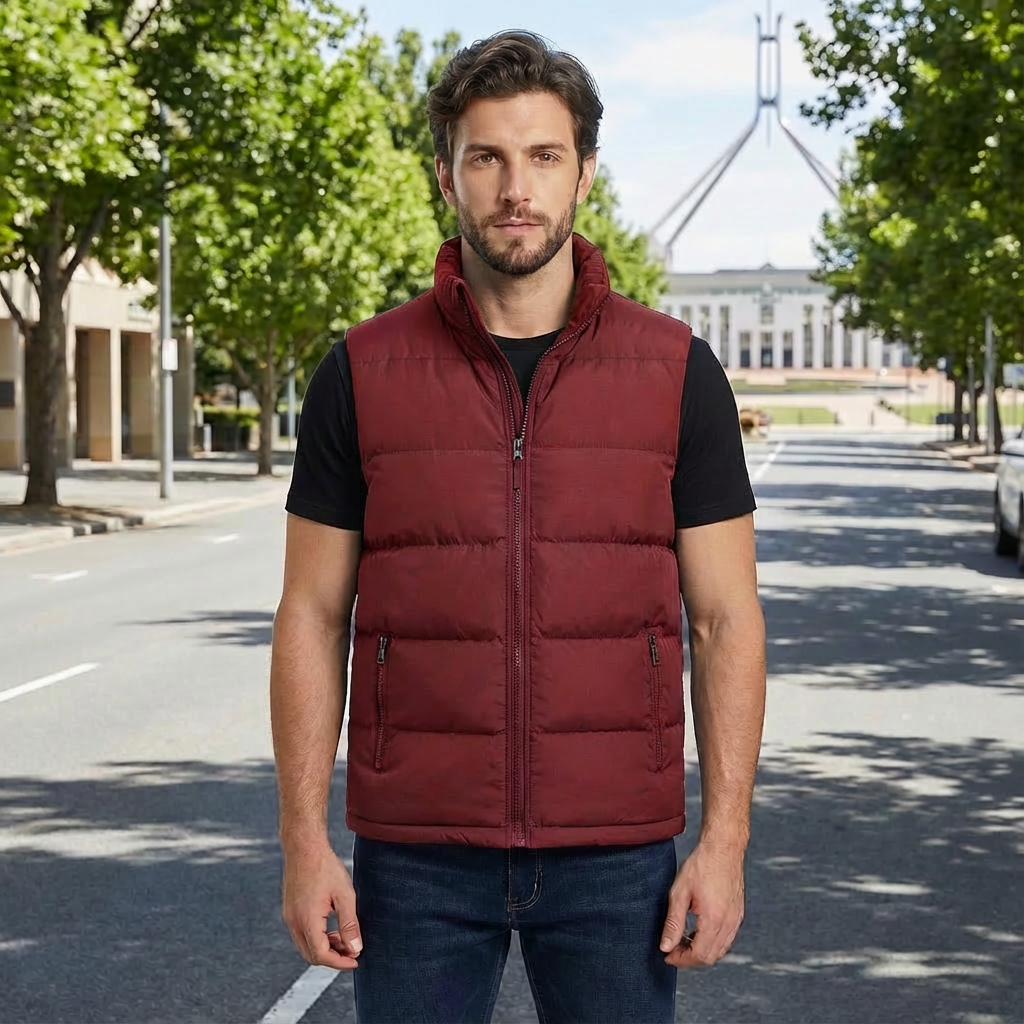 Jasper | Padded Winter Men’s Vest for Cold Conditions