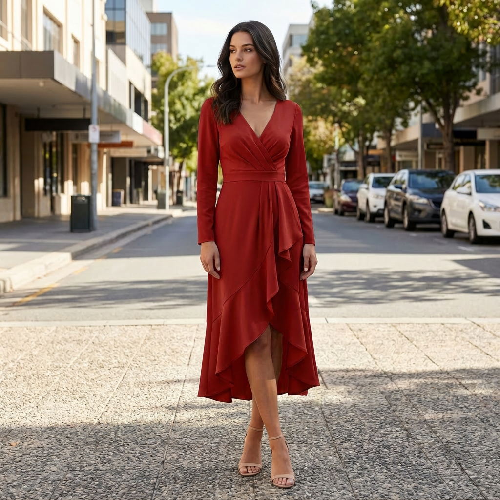 Kirrily | Elegantes Abendkleid für Damen mit klaren Linien