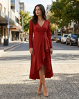 Kirrily | Formal Evening Women’s Dress with Clean Lines
