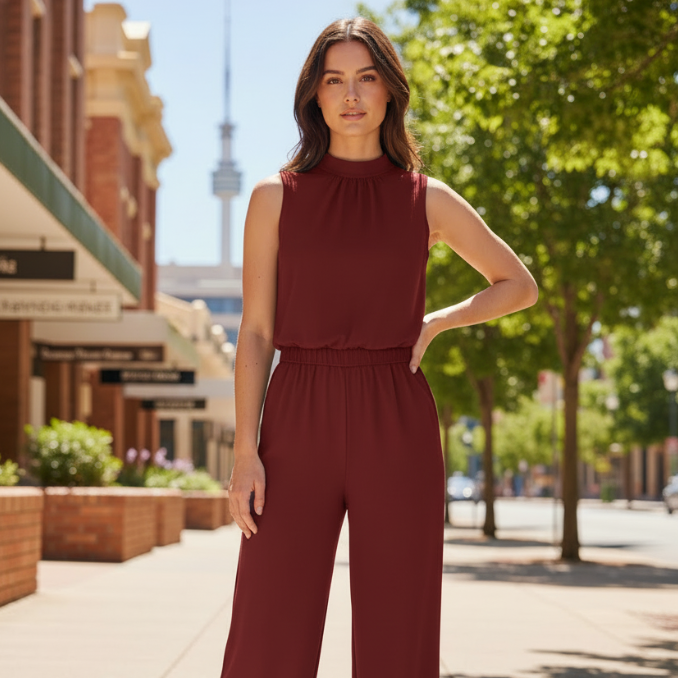 Serena | Wide Leg Women’s Jumpsuit with Elegant Flow