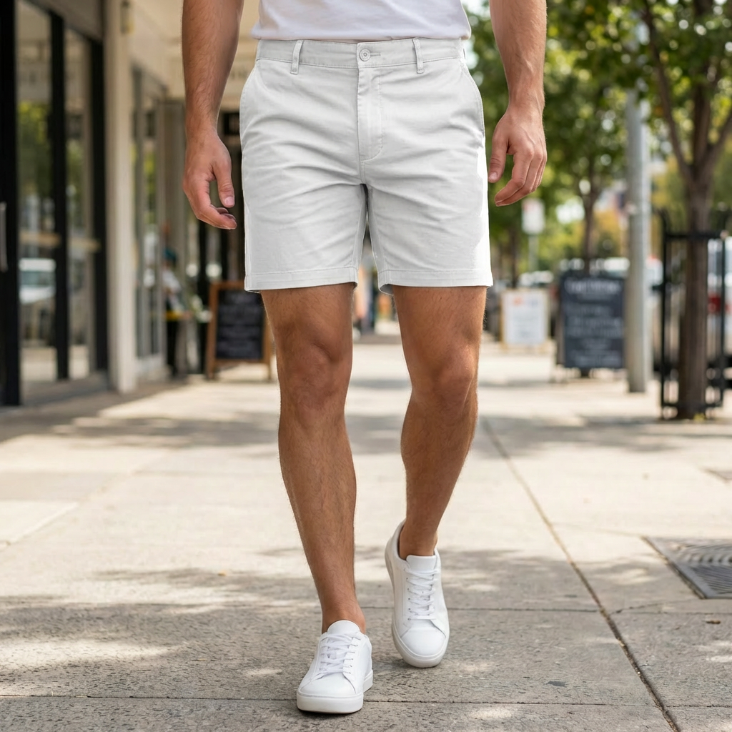 Harrison | Smart Casual Chino Men’s Shorts for Warm Days