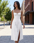 Coralie | Refined Summer Midi Dresses for Wedding Guests