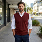 Bailey | Elegante gestrickte Herrenweste mit feinem Design