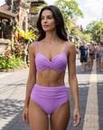 Hannah | High Waisted Bikini Set with Sculpting Fit