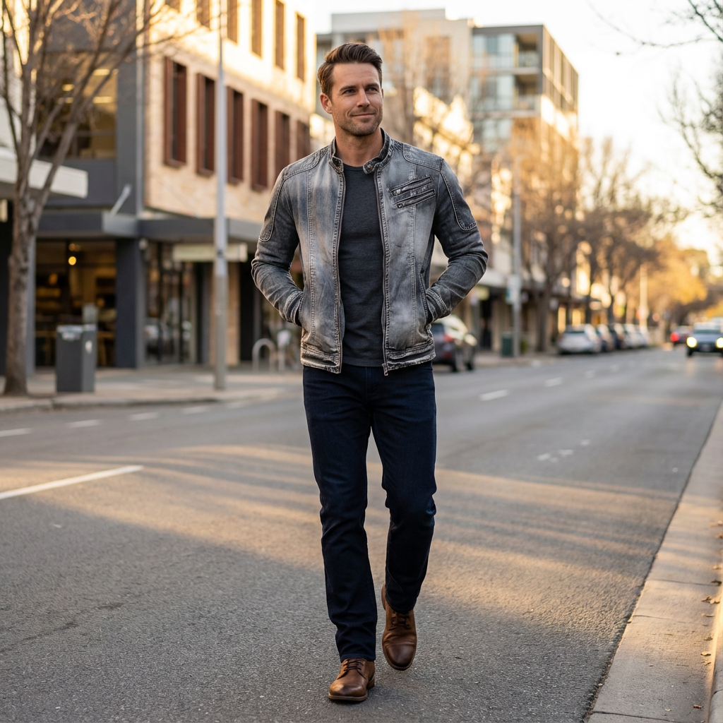 Jacob | Mens Denim Jacket with Classic Style