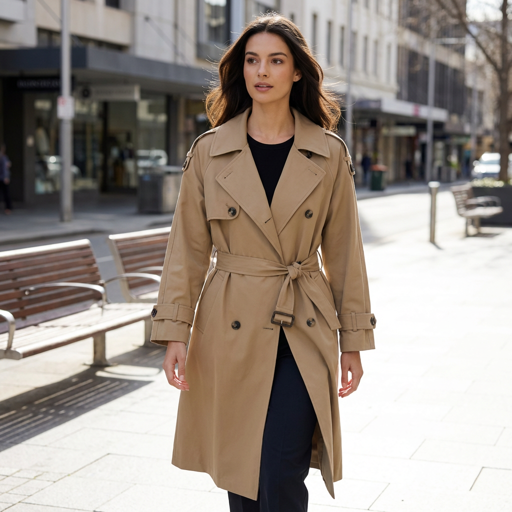 Hazel | Übergroße Damen-Trenchcoats für geschichtete Looks
