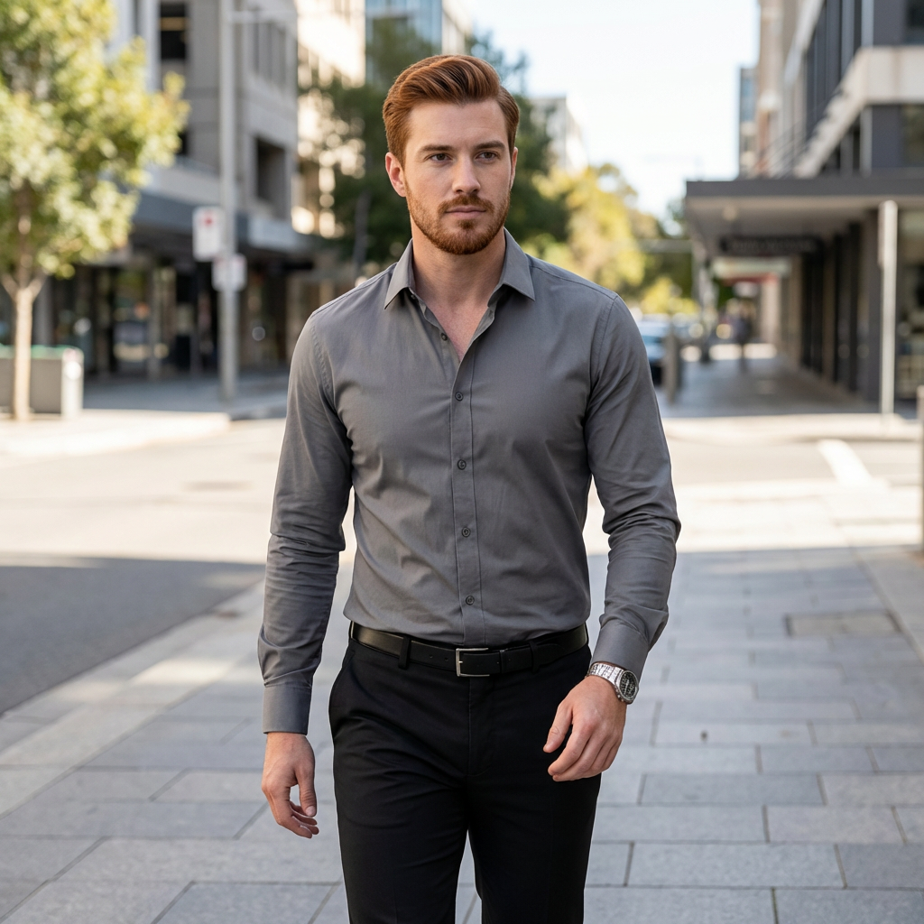 Rhys | Vielseitiges Herrenhemd für jeden Tag und jeden Anlass