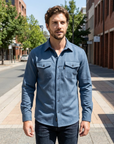 Wade | Refined Casual Men’s Shirt for Cooler Seasons
