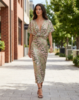 Ariana | Long Sleeve Maxi Dress with Soft Flow