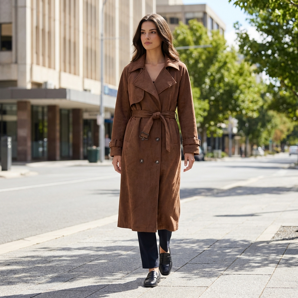 Zara | Damen-Trenchcoats mit weicher Textur für gehobene Auftritte