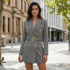 Isla | Damenblazer Inspiriertes Formelles Kleid mit Elegantem Finish